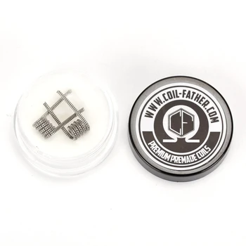 Coil Father Premium Coil Cotton Alien Clapton Coil / SS316 Dragon Skin / DNA Cotton For Elektronik Sigara Tank
Coil Father Premium Coil Cotton Alien Clapton Coil / SS316 Dragon Skin / DNA Cotton For Elektronik Sigara Tank