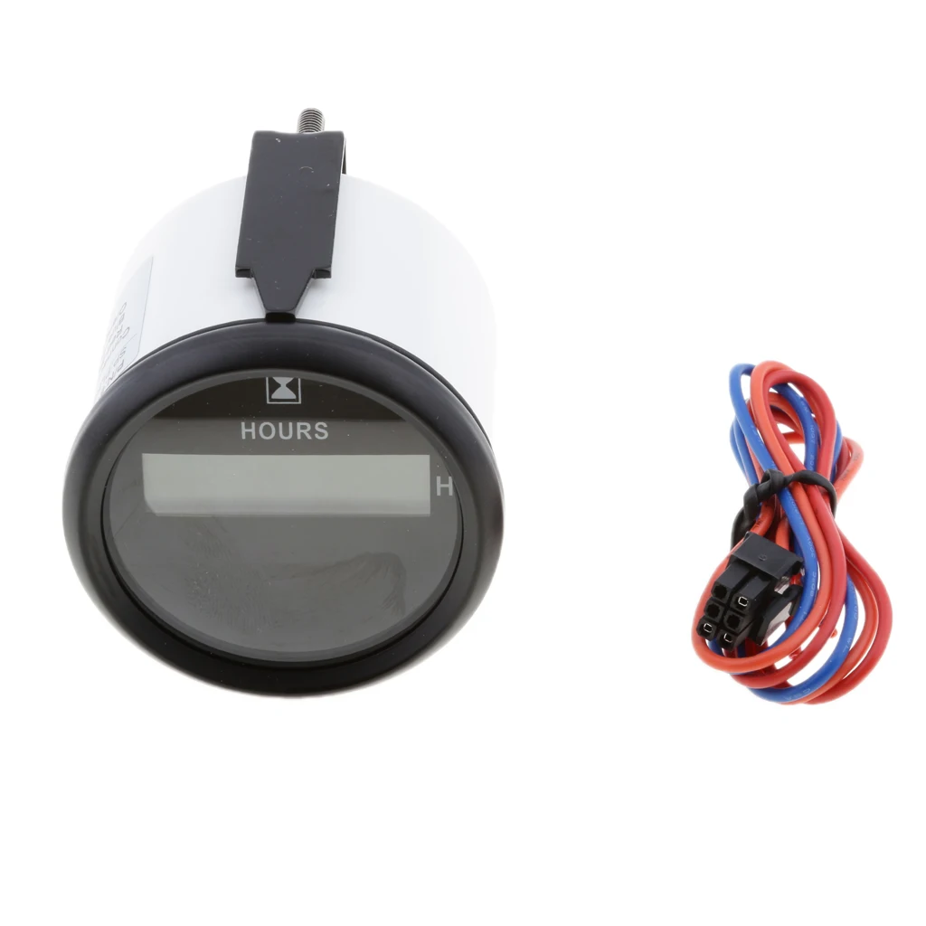 9V-32V Hour Meter 2' Round Gauge Waterproof for Marine Engine Black Black for Canoe Kayak Inflactable Boat Dinghy Accessories
9V-32V Hour Meter 2' Round Gauge Waterproof for Marine Engine Black Black for Canoe Kayak Inflactable Boat Dinghy Accessories