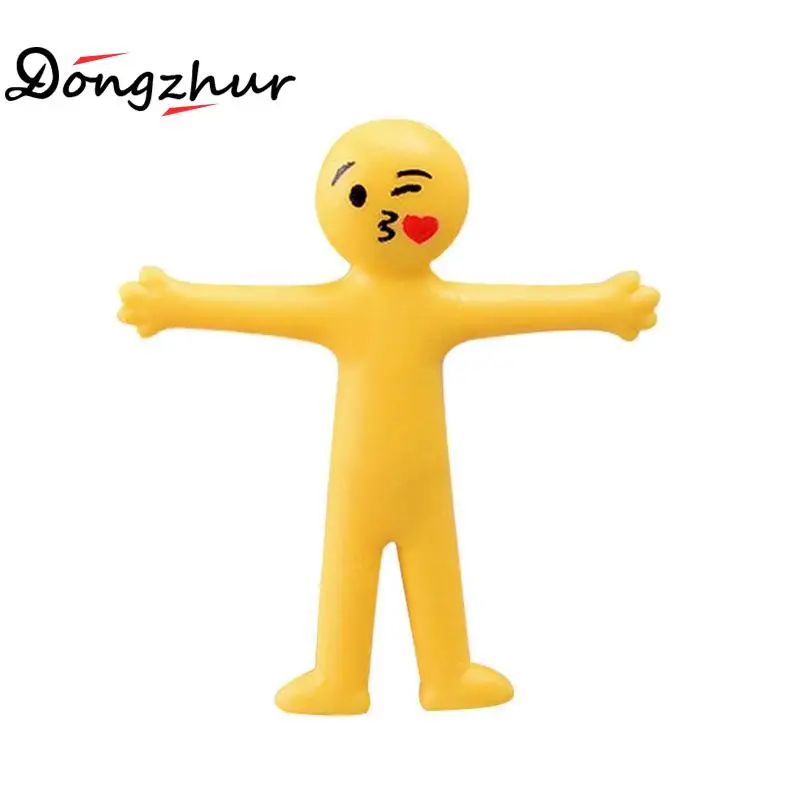 Dongzhur 1x Cool New yellow vinyl stretchy stretchable men for kids Doll smile expression vent toys ZRW6340 
Dongzhur 1x Cool New yellow vinyl stretchy stretchable men for kids Doll smile expression vent toys ZRW6340