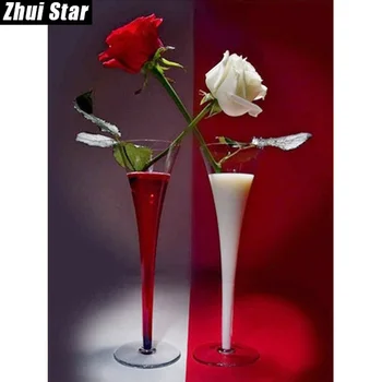 Full Square Diamond 5D DIY Diamond Painting "rose" Embroidery Cross Stitch Rhinestone Mosaic Painting Decor
Full Square Diamond 5D DIY Diamond Painting "rose" Embroidery Cross Stitch Rhinestone Mosaic Painting Decor