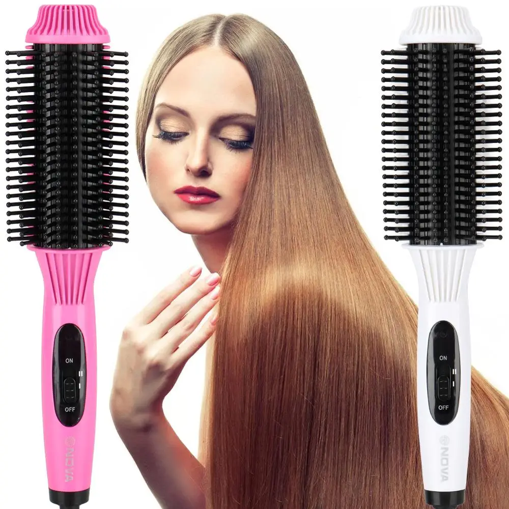 2 in 1 Anion Fast Heat Curler Hair Straightener Electric Hair Comb Brush Straightening Irons Multifunction Salon Curling Tool
2 in 1 Anion Fast Heat Curler Hair Straightener Electric Hair Comb Brush Straightening Irons Multifunction Salon Curling Tool