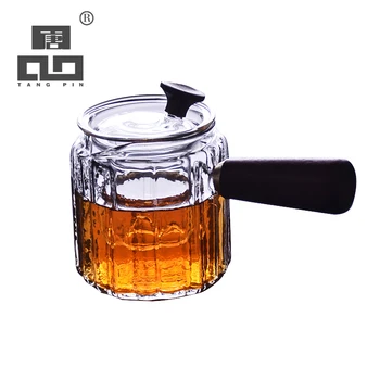 TANGPIN heat-resistant glass teapot kettle boiling flower tea pot glass tea set 250ml
TANGPIN heat-resistant glass teapot kettle boiling flower tea pot glass tea set 250ml