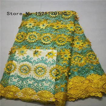 Hot Sale Products Nigerian Guipure Lace Latest High Quality With Rhinestones African French Tulle Lace Fabrics For Party Dress
Hot Sale Products Nigerian Guipure Lace Latest High Quality With Rhinestones African French Tulle Lace Fabrics For Party Dress