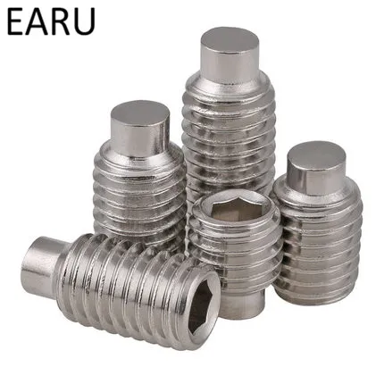 Stainless Steel 304 DIN915 Standard Male Terminal Set Screws Bolt Inner Hexagonal Hexagon Hex Socket Headless M8*8/16/20-50mm F
Stainless Steel 304 DIN915 Standard Male Terminal Set Screws Bolt Inner Hexagonal Hexagon Hex Socket Headless M8*8/16/20-50mm F