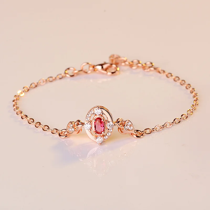 14K Rose Gold Ruby Jewelry Red Bracelet Pulseira Feminina Bizuteria Jade Bracelet joyas de plata 925 silver bracelet joyas
14K Rose Gold Ruby Jewelry Red Bracelet Pulseira Feminina Bizuteria Jade Bracelet joyas de plata 925 silver bracelet joyas