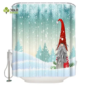 DEARHOUSE Shower Curtain Nordic Swedish Dwarfs Merry Christams Shower Curtain Bathroom Curtain Home Decoration
DEARHOUSE Shower Curtain Nordic Swedish Dwarfs Merry Christams Shower Curtain Bathroom Curtain Home Decoration
