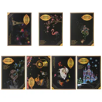 4Pcs/Set Creative Color Postcard Scraping Night Scenes Scratching Cartoon Animal Characters Greeting Cards
4Pcs/Set Creative Color Postcard Scraping Night Scenes Scratching Cartoon Animal Characters Greeting Cards