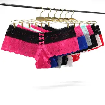 Pack of 108 Low Rise Young Lady Thong Boxer Short Sheer Lace Hipster Knicker Boyleg Lady Cheeky Panties Intimate Underwear Women
Pack of 108 Low Rise Young Lady Thong Boxer Short Sheer Lace Hipster Knicker Boyleg Lady Cheeky Panties Intimate Underwear Women