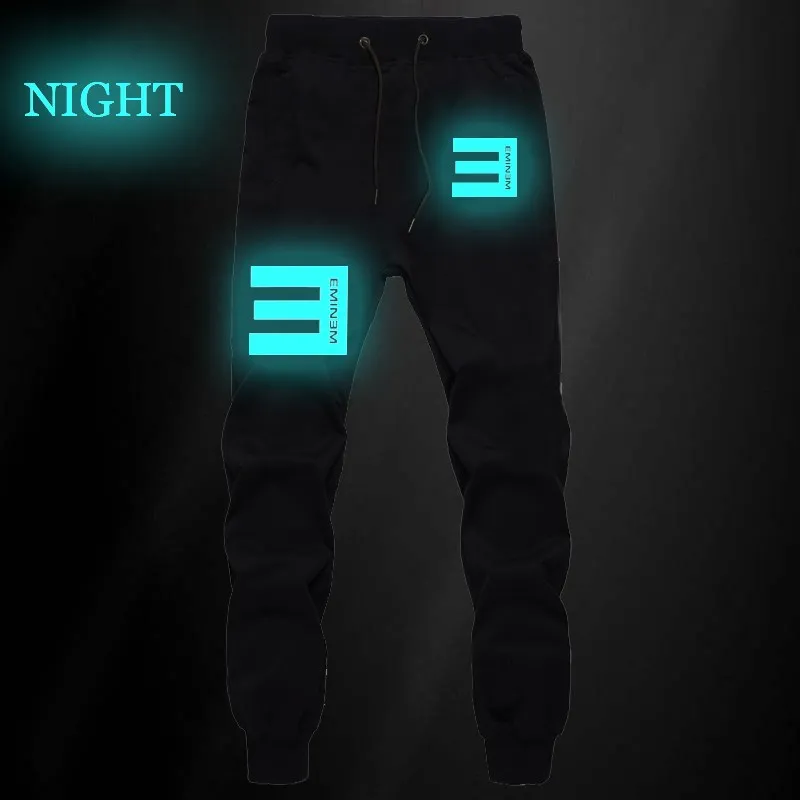 Eminem Hip Hop King Luminous Mens Pants Joggers Bodybuilding Sweatpants Men Fitness Pants Autumn Winter Sportswear Trousers
Eminem Hip Hop King Luminous Mens Pants Joggers Bodybuilding Sweatpants Men Fitness Pants Autumn Winter Sportswear Trousers