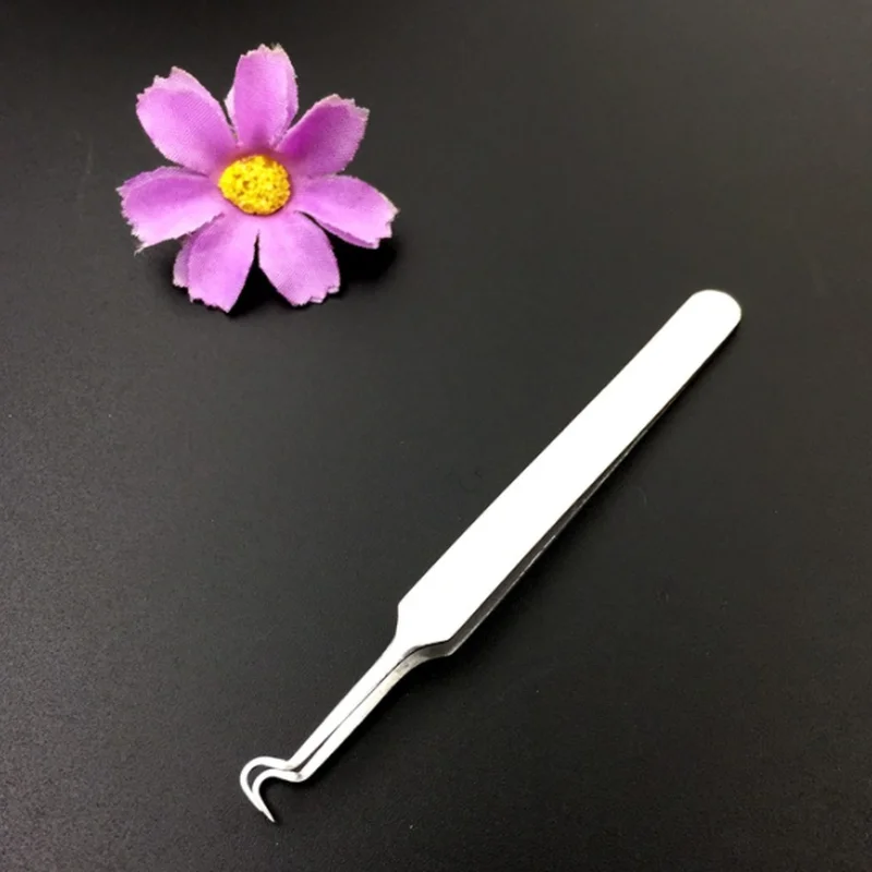 Stainless Steel Eyelash Tweezers DIY Tool Superhard Anti-Static Eyelash Extension Tweezer Simple Nail Picking Plier
Stainless Steel Eyelash Tweezers DIY Tool Superhard Anti-Static Eyelash Extension Tweezer Simple Nail Picking Plier