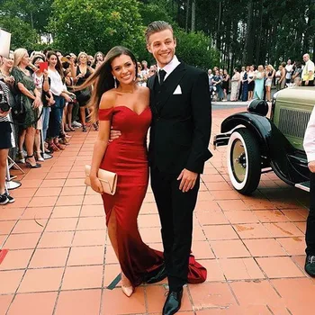 Red 2020 Prom Dresses Mermaid Off The Shoulder Slit Sexy Backless Plus Size Long Prom Gown Evening Dresses Robe De Soiree
Red 2020 Prom Dresses Mermaid Off The Shoulder Slit Sexy Backless Plus Size Long Prom Gown Evening Dresses Robe De Soiree