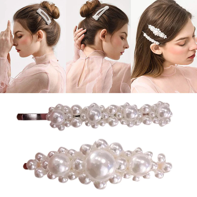 Net Red Pearl Hair Accessories Hairpin Clip Korean Temperament Girl Hairpin Headwear Bb Clip Side Clip Broken Hair Bangs Clip
Net Red Pearl Hair Accessories Hairpin Clip Korean Temperament Girl Hairpin Headwear Bb Clip Side Clip Broken Hair Bangs Clip