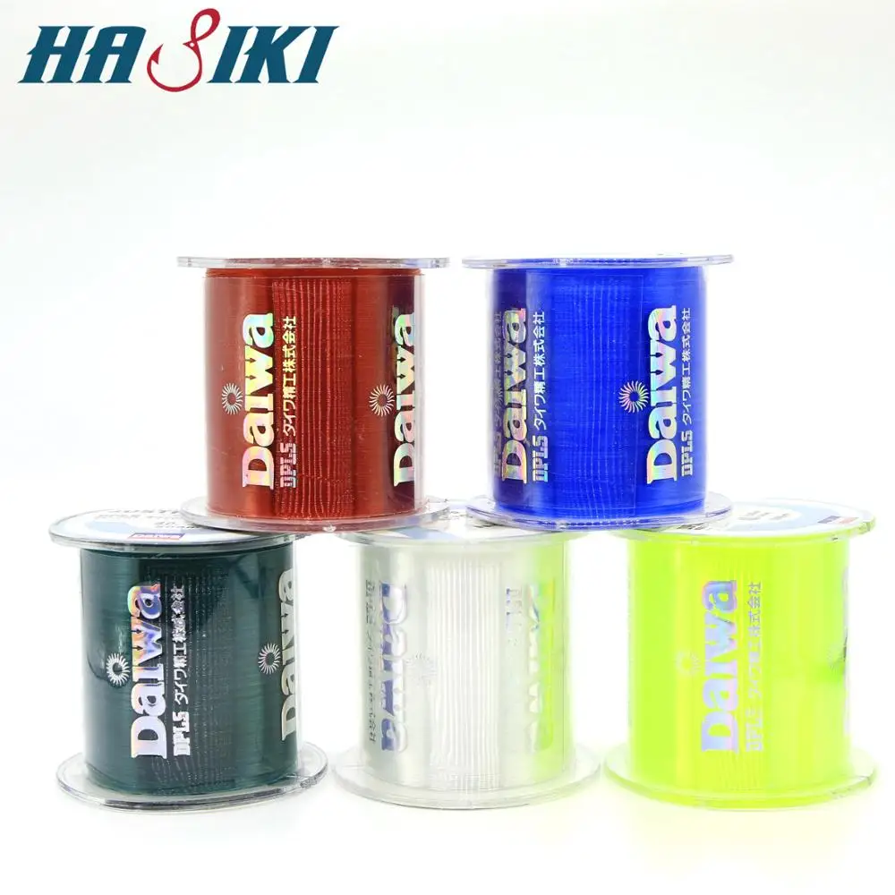 HASIKI 500M Super Strong Daiwa Fishing Line Nylon Monofilament Fishing Line 5 Colors #0.4-#8.0
HASIKI 500M Super Strong Daiwa Fishing Line Nylon Monofilament Fishing Line 5 Colors #0.4-#8.0