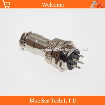 Free Shipping 15pair=30pcs 6 Pin 16mm Male & Female Wire Panel Connector kit GX16 Socket+Plug for aviation,computer ect.
Free Shipping 15pair=30pcs 6 Pin 16mm Male & Female Wire Panel Connector kit GX16 Socket+Plug for aviation,computer ect.