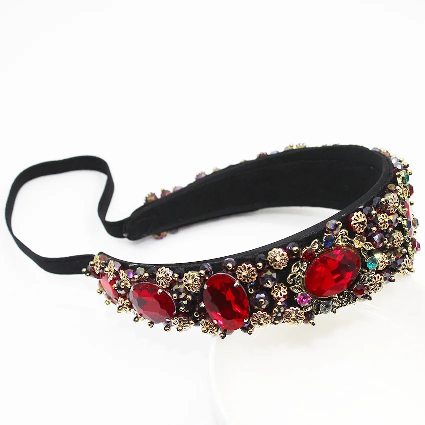 Baroque Luxury Full Crystal Hairhoop Fashion Women Hairband Haibands Bride Headdress Hair Jewelry
Baroque Luxury Full Crystal Hairhoop Fashion Women Hairband Haibands Bride Headdress Hair Jewelry
