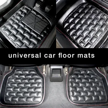 Universal Car Floor Mats Black/Brown Front & Rear Floor Mats Fit Driver & Passenger Seat Ridged waterproof Towel Floor Carpet
Universal Car Floor Mats Black/Brown Front & Rear Floor Mats Fit Driver & Passenger Seat Ridged waterproof Towel Floor Carpet