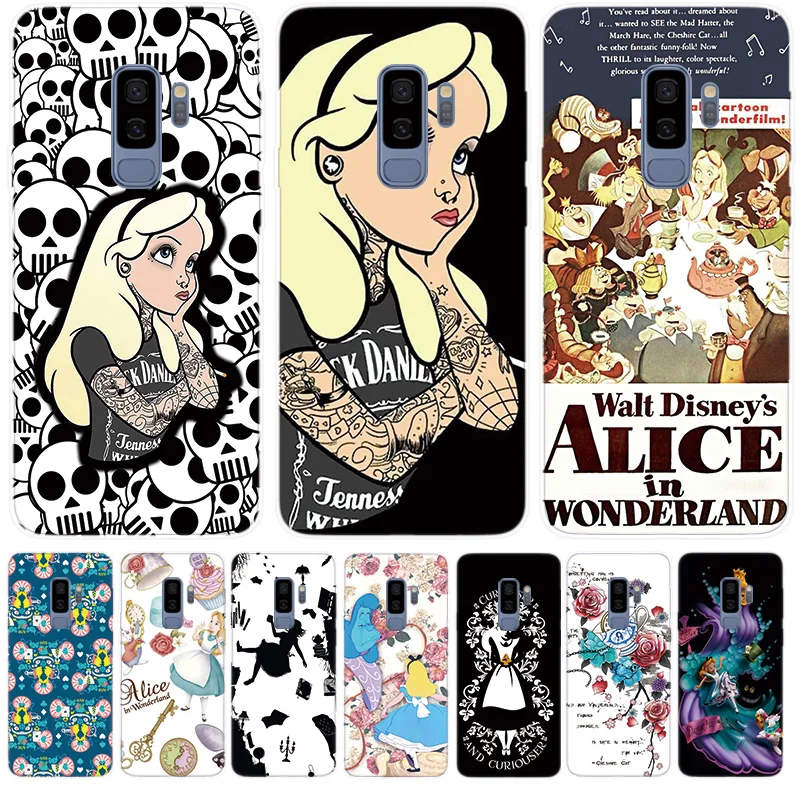Soft Luxury Silicone Case For Samsung Galaxy S8 S9 S10 Plus lite Note 8 9 S6 S7 Edge S5 S4 Mini Cover Alice in Wonderland punk
Soft Luxury Silicone Case For Samsung Galaxy S8 S9 S10 Plus lite Note 8 9 S6 S7 Edge S5 S4 Mini Cover Alice in Wonderland punk