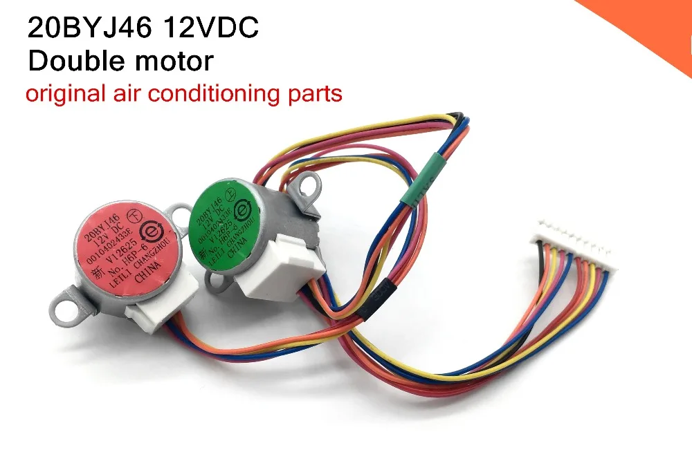 20BYJ46 12VDC original air conditioning parts,Double synchronous wind motor,Up and down swing flap Step motor
20BYJ46 12VDC original air conditioning parts,Double synchronous wind motor,Up and down swing flap Step motor