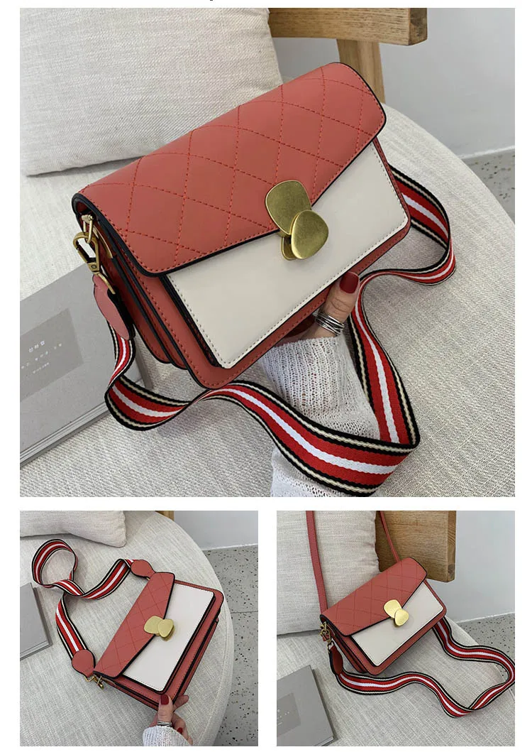 Women's Bag Small Panelled Crossbody Bags for Women (8)