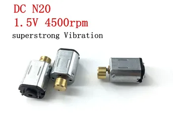 20PCS DC N20 1.5V 4500rpm superstrong Vibration motor Mini massager vibrating motors XHT
20PCS DC N20 1.5V 4500rpm superstrong Vibration motor Mini massager vibrating motors XHT