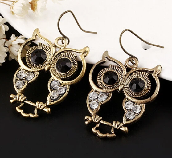 Long Earrings SBY0748 Alloys New Austrian Black Big Statement Owl Earrings For Women Vintage Retro Jewelry Free Shipping
Long Earrings SBY0748 Alloys New Austrian Black Big Statement Owl Earrings For Women Vintage Retro Jewelry Free Shipping