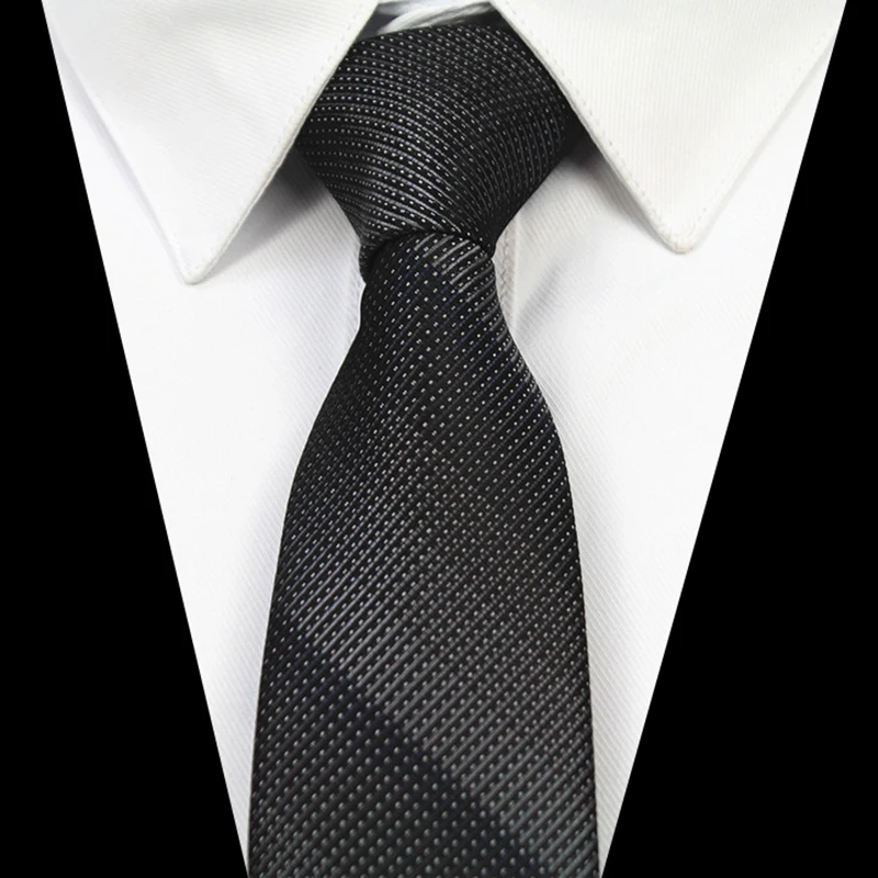 GUSLESON Fashion Quality Slim Tie 6cm Black Gray Skinny Narrow Gravata Silk Jacquard Woven Neckties For Men Wedding Party Groom
GUSLESON Fashion Quality Slim Tie 6cm Black Gray Skinny Narrow Gravata Silk Jacquard Woven Neckties For Men Wedding Party Groom