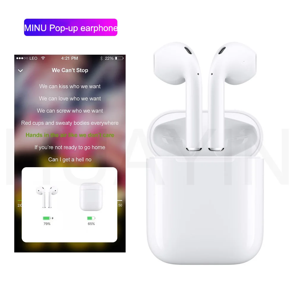 i20 TWS Bluetooth ear Earbuds Air XY Wireless PK w1 chip LK TE9 LK-TE9 Earphone 1:1 size PK i10 i11 i10tws i13 i14 i15 i16 tws
i20 TWS Bluetooth ear Earbuds Air XY Wireless PK w1 chip LK TE9 LK-TE9 Earphone 1:1 size PK i10 i11 i10tws i13 i14 i15 i16 tws