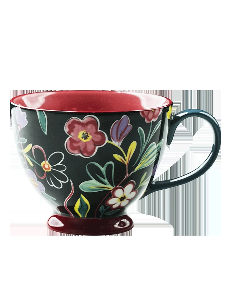 Ceramic Breakfast Milk Oats Cup Hand-painted Coffee Cups Kitchen Tableware Chinese Porcelain 450ml Water Mugs
Ceramic Breakfast Milk Oats Cup Hand-painted Coffee Cups Kitchen Tableware Chinese Porcelain 450ml Water Mugs
