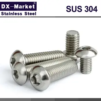 m8 button head cap screw 304 stainless steel round head socket cap screw , Fitness equipment bolt 10mm-110mm ,A017
m8 button head cap screw 304 stainless steel round head socket cap screw , Fitness equipment bolt 10mm-110mm ,A017
