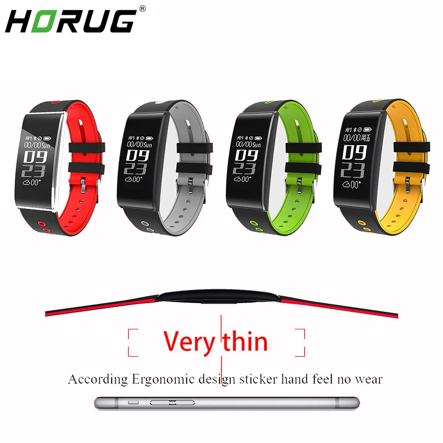 HORUG Wristband Fitness Bracelet Smart Activity Tracker Wristband Pedometer Big Touch Screen OLED Smartband Heart Rate Monitor
HORUG Wristband Fitness Bracelet Smart Activity Tracker Wristband Pedometer Big Touch Screen OLED Smartband Heart Rate Monitor