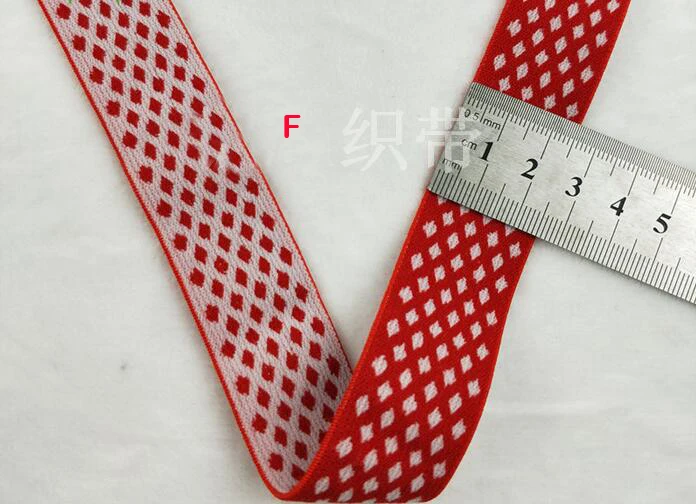 10 meters 2CM 0.78" wide jacquard stretch elastic lace trim ribbon tapes skirt waist underwear elastic rubber band M65Q12
10 meters 2CM 0.78" wide jacquard stretch elastic lace trim ribbon tapes skirt waist underwear elastic rubber band M65Q12