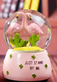 Choice 1PC Beautiful valentine's day gifts Choice students bird crystal ball rotating snow octave statue home
Choice 1PC Beautiful valentine's day gifts Choice students bird crystal ball rotating snow octave statue home