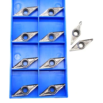 20PCS VCGT160408 AK H01 VCGT 160408 Aluminum cutter blade Insert Cutting Tool turning tool CNC Tools AL +TIN Alloy wood
20PCS VCGT160408 AK H01 VCGT 160408 Aluminum cutter blade Insert Cutting Tool turning tool CNC Tools AL +TIN Alloy wood