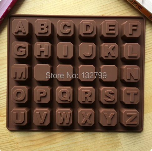 Alphabet Silicone Cake Topper Mould 26 Letter DIY Candy Chocolate Fondant Cookies Ice Cube Soap Mold Bakeware Tool
Alphabet Silicone Cake Topper Mould 26 Letter DIY Candy Chocolate Fondant Cookies Ice Cube Soap Mold Bakeware Tool