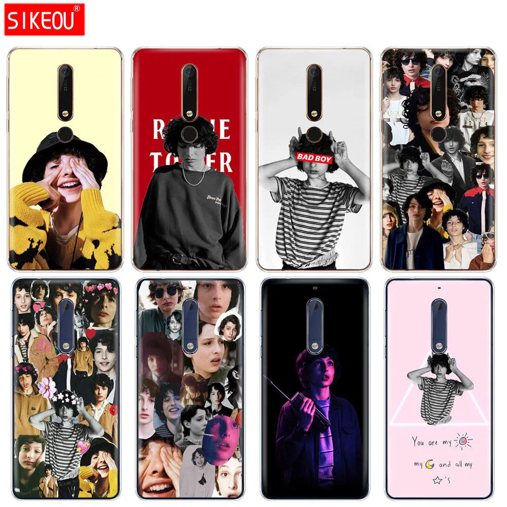 silicone cover phone case for Nokia 5 3 6 7 PLUS 8 9 /Nokia 6.1 5.1 3.1 2.1 6 2018 Finn Wolfhard Stranger Things
silicone cover phone case for Nokia 5 3 6 7 PLUS 8 9 /Nokia 6.1 5.1 3.1 2.1 6 2018 Finn Wolfhard Stranger Things