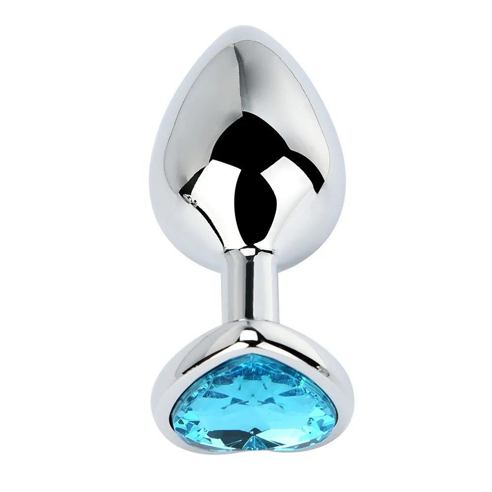 3 Pcs /SET Butt Plug Set Metal Anal Beads Sex Toys For Woman