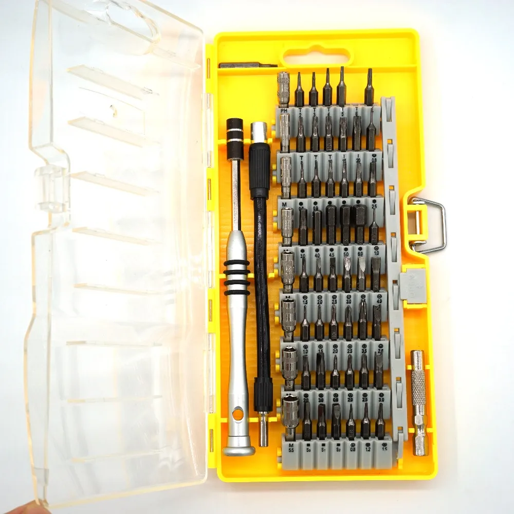 100set 60 in 1 Precision Screwdriver Tool Kit Magnetic Screwdriver Set for Cell Phone Tablet Compact Repair Hand Tools
100set 60 in 1 Precision Screwdriver Tool Kit Magnetic Screwdriver Set for Cell Phone Tablet Compact Repair Hand Tools