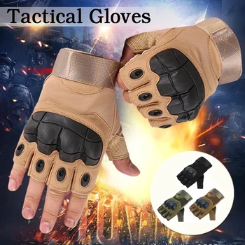 Outdoor Sports Men's Half Finger Full Gloves For Riding Climbing Training Tactical Gloves Cycling Gloves
Outdoor Sports Men's Half Finger Full Gloves For Riding Climbing Training Tactical Gloves Cycling Gloves