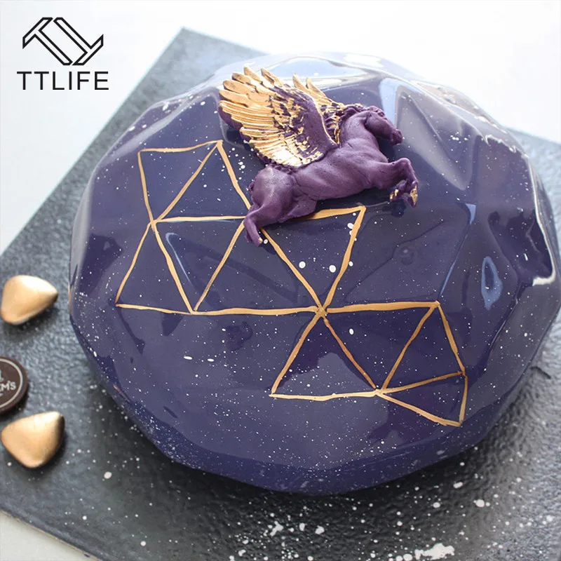TTLIFE 2018 New Decorating Ball Diamonds Shaped Silicone Cake Molds Fondant Cake Chocolate Candy Silicone Mold Mould
TTLIFE 2018 New Decorating Ball Diamonds Shaped Silicone Cake Molds Fondant Cake Chocolate Candy Silicone Mold Mould