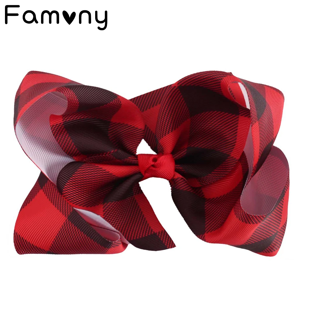 6" Buffalo Plaid Ribbon Hair Bows With Clips For Kids Girls Princess Handmade Boutique Printed Bows Hairgrips Hair Accessories
6" Buffalo Plaid Ribbon Hair Bows With Clips For Kids Girls Princess Handmade Boutique Printed Bows Hairgrips Hair Accessories