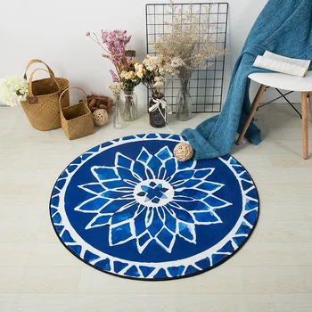 European Round Carpet Bedroom Computer Chair Hanging Basket Rattan Chair Cushion Simple Bathroom Modern Household Mat
European Round Carpet Bedroom Computer Chair Hanging Basket Rattan Chair Cushion Simple Bathroom Modern Household Mat