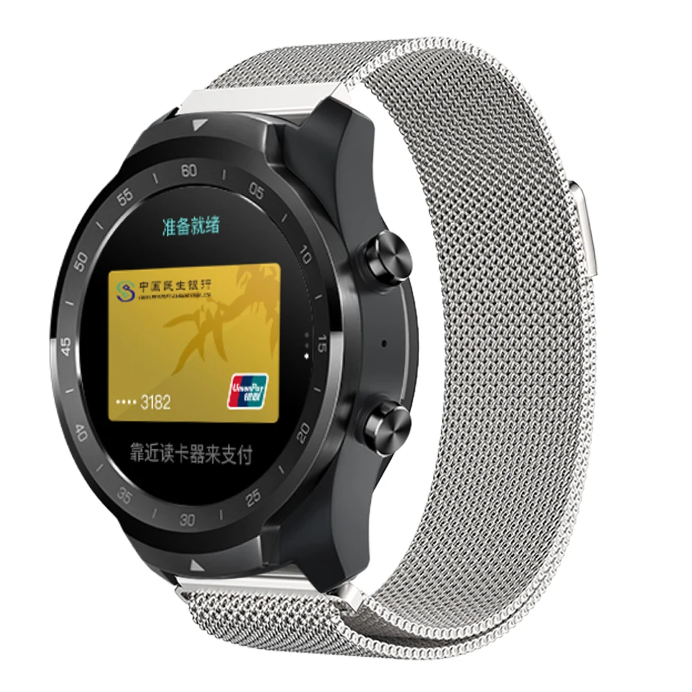 Ремешок для часов TicWatch Pro классический модный ремешок Samsung S3 22 мм|Ремешки часов| |