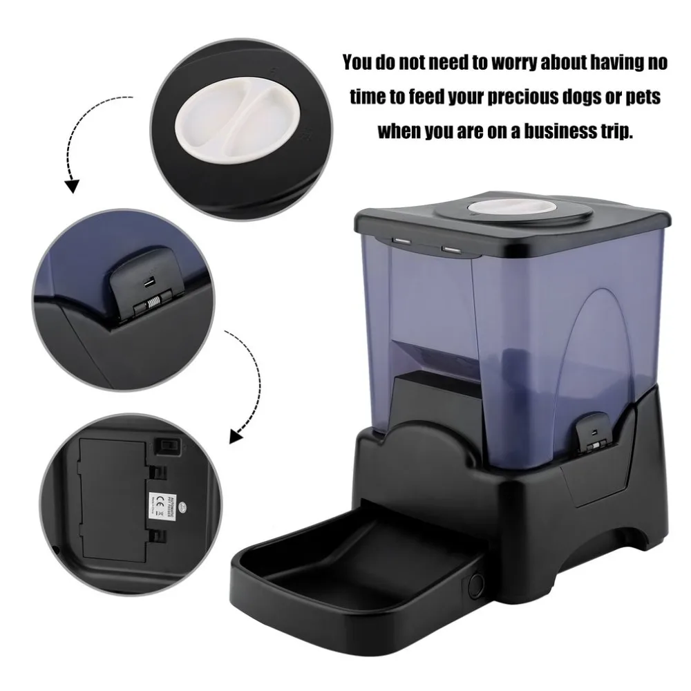 10L Auto Pet Feeding Machine House Smart Feeder Dog Cat Food Dispenser Large Capacity APP Control Training Feeding Plan Useful
10L Auto Pet Feeding Machine House Smart Feeder Dog Cat Food Dispenser Large Capacity APP Control Training Feeding Plan Useful