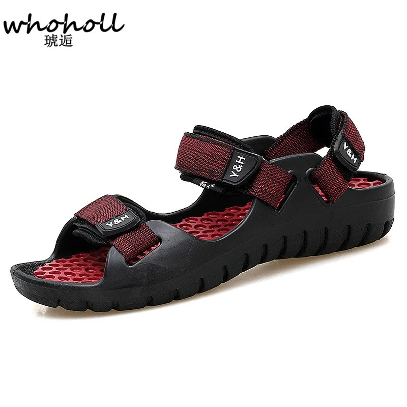 WHOHOLL 2018 Summer Leisure Beach Men Shoes High Quality Leather Sandals Quality Walking Sandal Men's Sandals Size 40-44
WHOHOLL 2018 Summer Leisure Beach Men Shoes High Quality Leather Sandals Quality Walking Sandal Men's Sandals Size 40-44