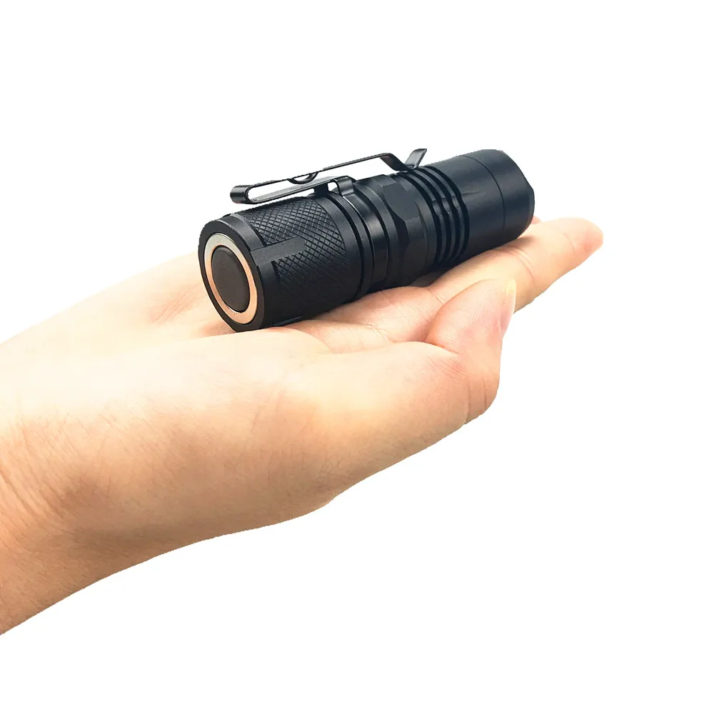 

ZPAA Magnetic Flashlight XML T6 L2 Ultra Bright 4 Modes Penlight Mini Pocket Torch Powered By 16340 Battery Powerful Waterproof