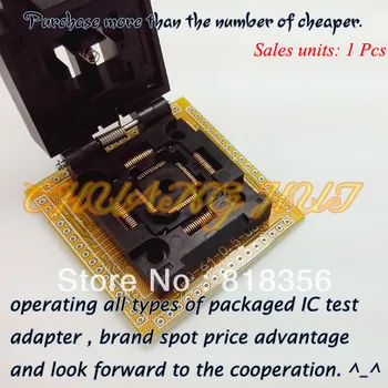 FPQ-64-0.5-06 IC Socket FPQ64/TQFP64/QFP64 Test Socket Pitch:0.5mm Size:10x10/12x12mm
FPQ-64-0.5-06 IC Socket FPQ64/TQFP64/QFP64 Test Socket Pitch:0.5mm Size:10x10/12x12mm