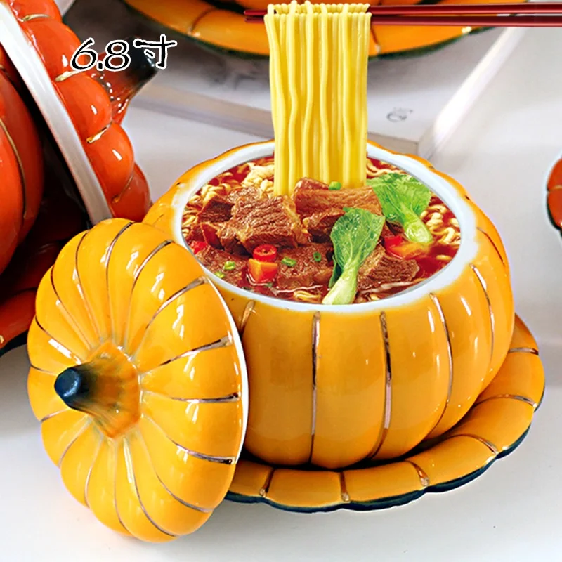 sugar bowls Ceramic desserts pumpkin bowls water stewed cups soup bowls students' instant noodles bowls hotel christmas
sugar bowls Ceramic desserts pumpkin bowls water stewed cups soup bowls students' instant noodles bowls hotel christmas