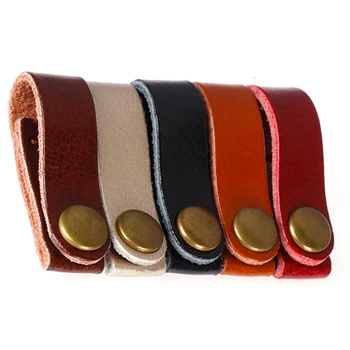 1Pcs 9cm Useful Cable Clip Fixer Holder Buckle Line PU Leather Organizer Clamp Button Winder Wire Management Home Office Storage
1Pcs 9cm Useful Cable Clip Fixer Holder Buckle Line PU Leather Organizer Clamp Button Winder Wire Management Home Office Storage