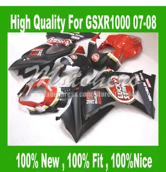 Fairing For SUZUKI GSX-R1000 K7 07 08 Red Black GSX R1000 GSXR 1000 K7 07-08 GSXR1000 2007 2008 Body t326
Fairing For SUZUKI GSX-R1000 K7 07 08 Red Black GSX R1000 GSXR 1000 K7 07-08 GSXR1000 2007 2008 Body t326