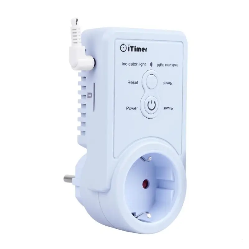 EU Plug GSM Smart Socket SMS Commands Control SIM Card Turn On/Off Electronics Timing Function Temperature Sensor AC 110-250V k3